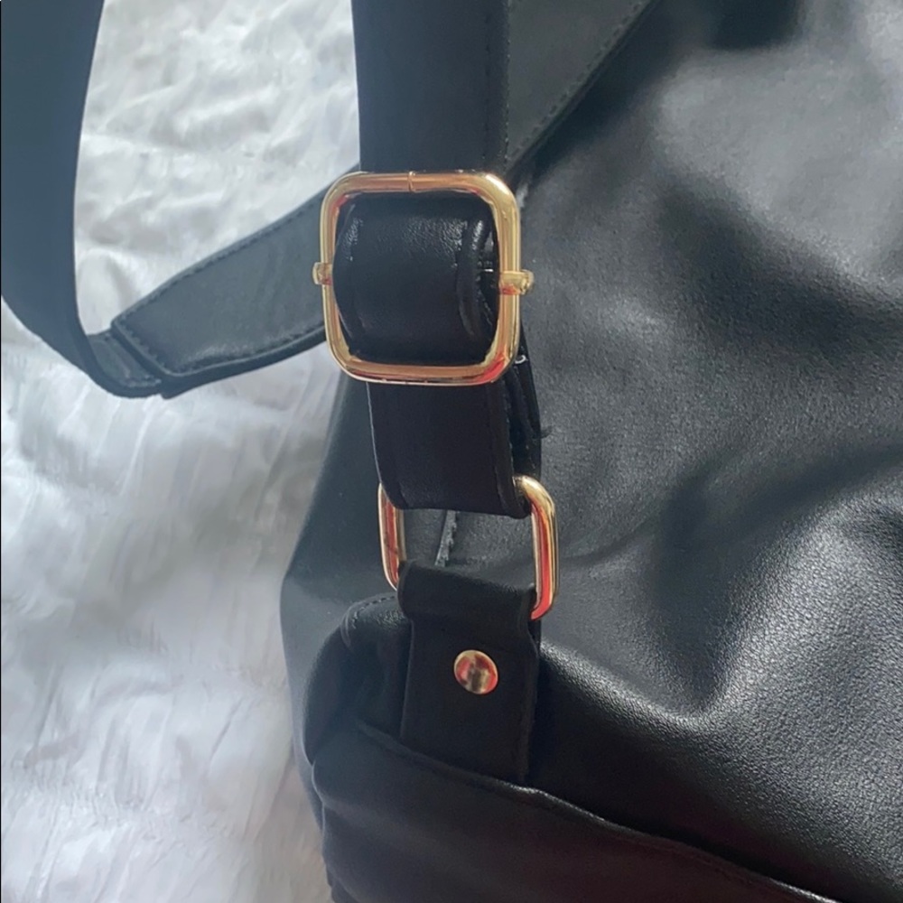 Black Leather Backpack From Amazon. - image 8